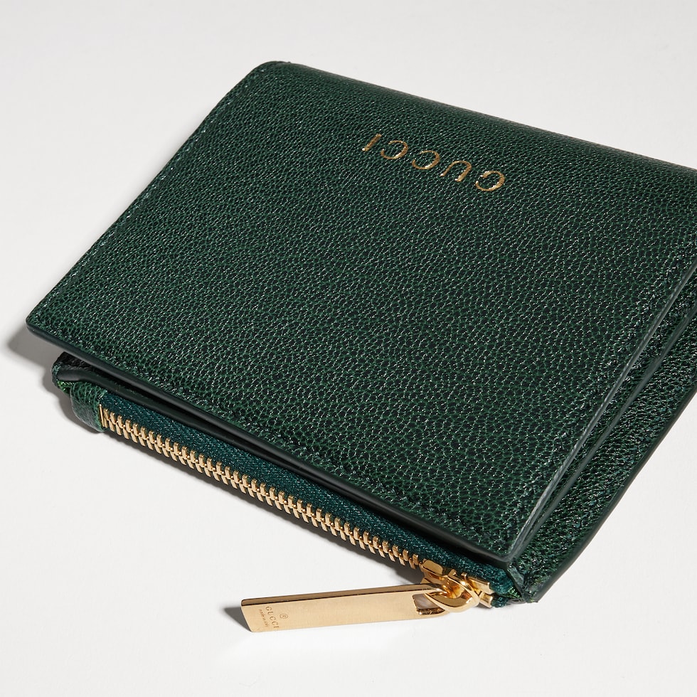 Cartera pequeña con letras Gucci