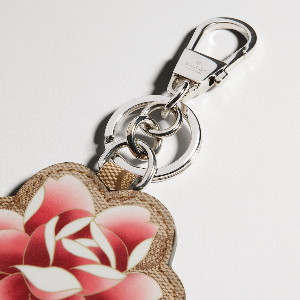 Gucci x Ando Cloisonné key chain