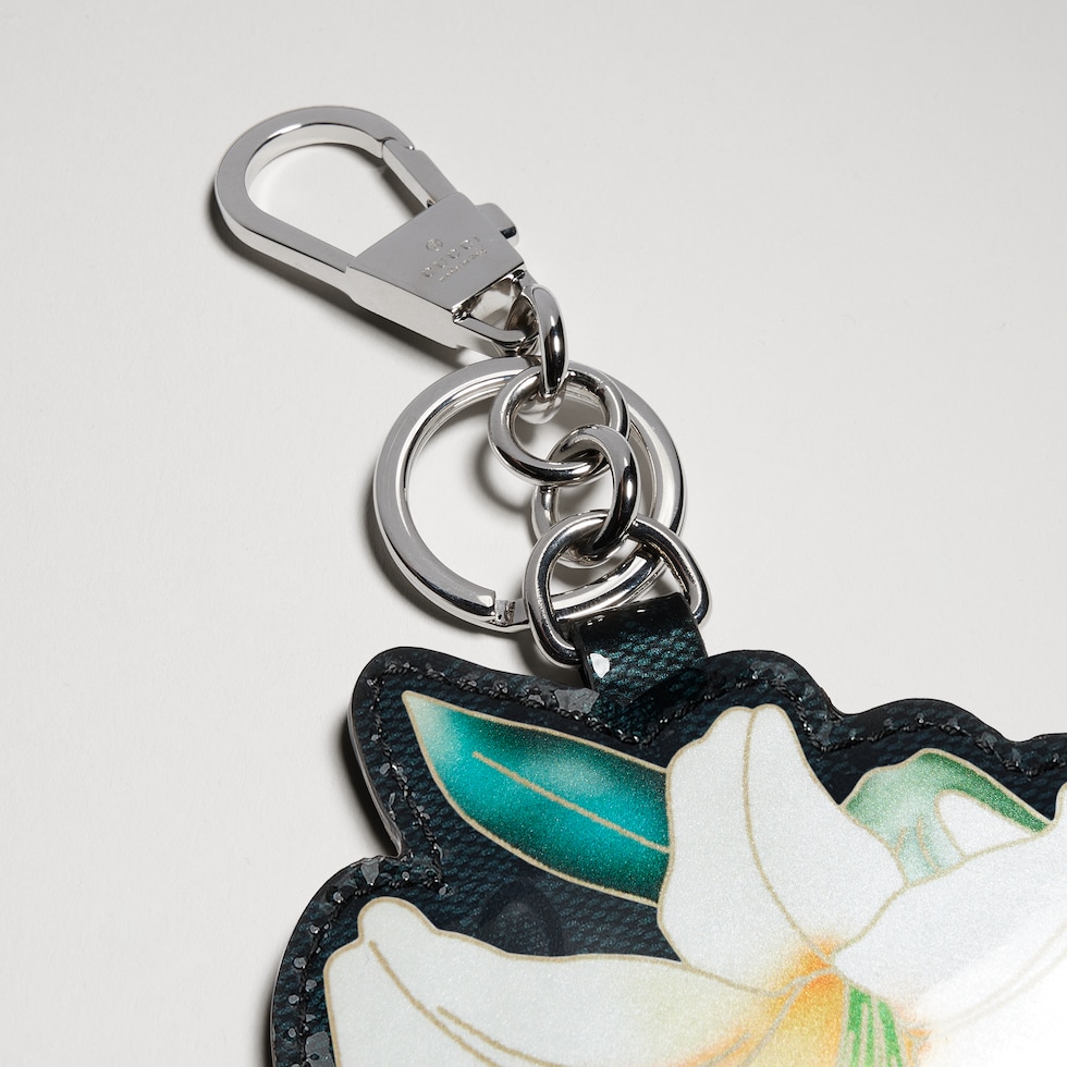 Gucci x Ando Cloisonné key chain