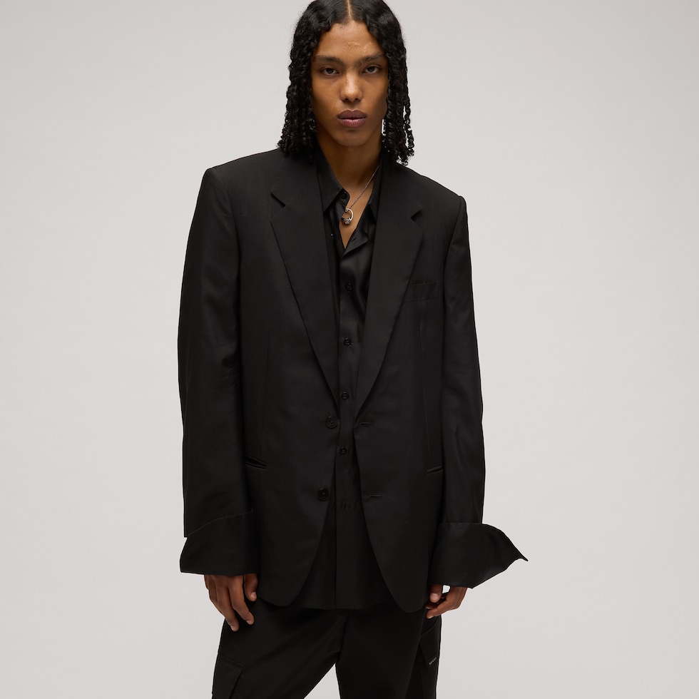 Silk cashmere jacket
