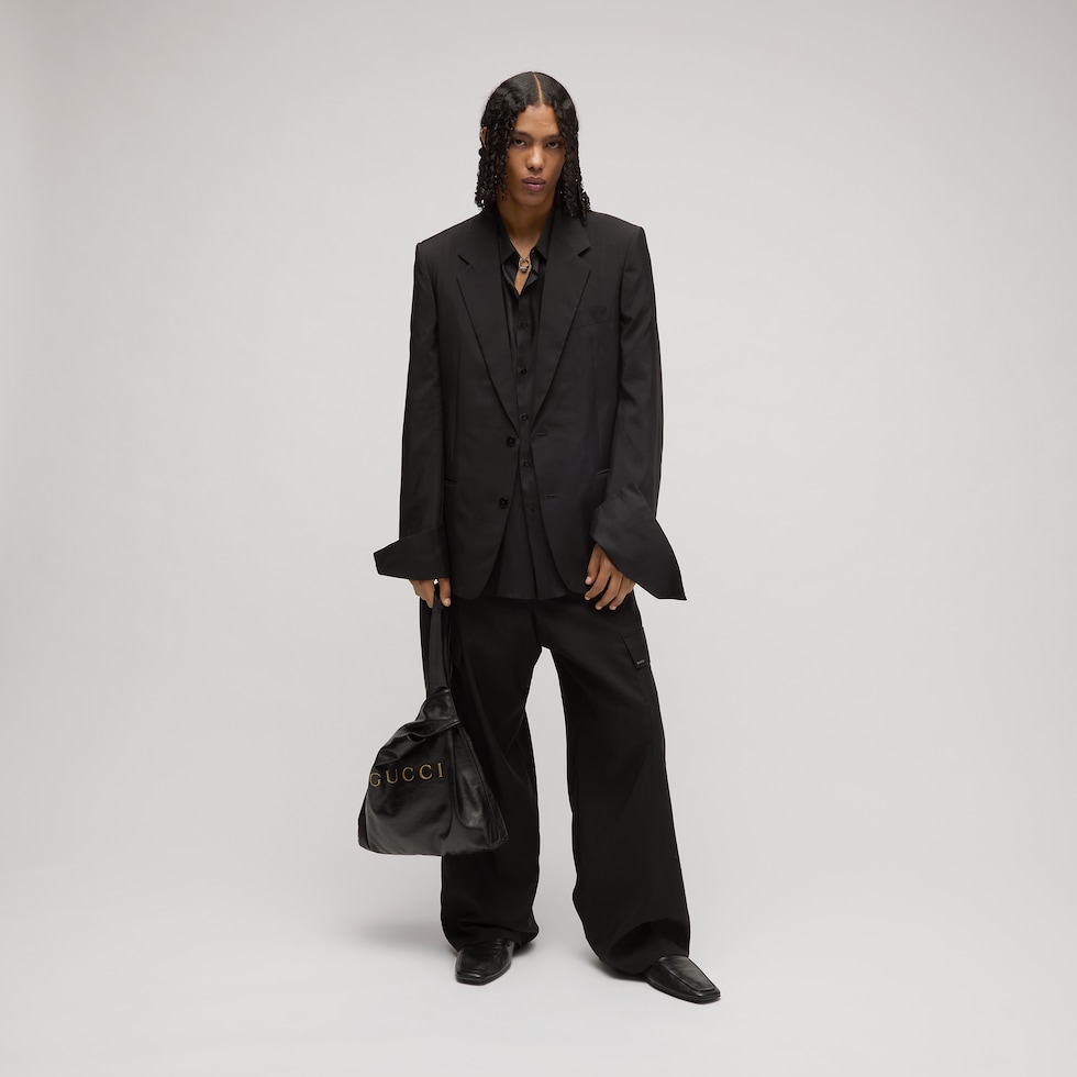 Silk cashmere pants