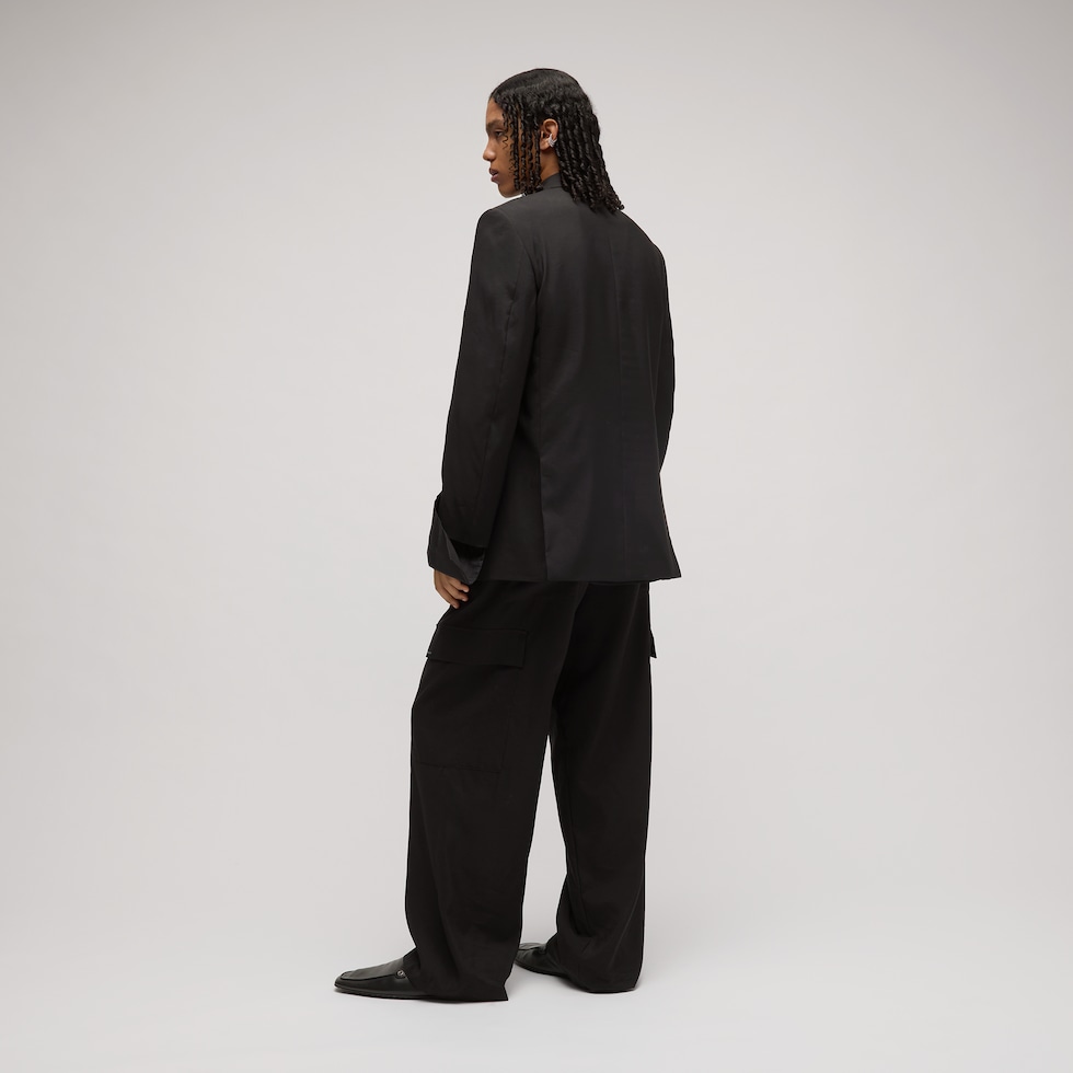 Silk cashmere pants