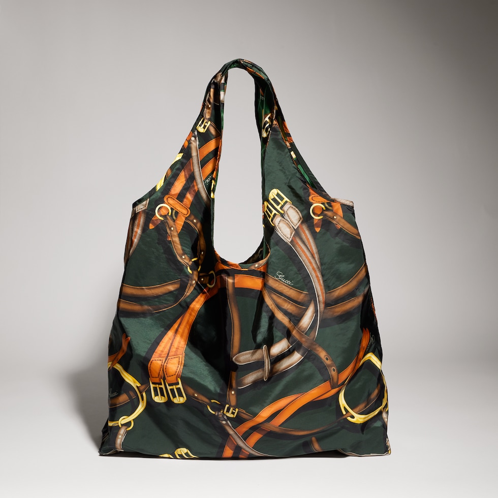 Bolso tote grande estampado
