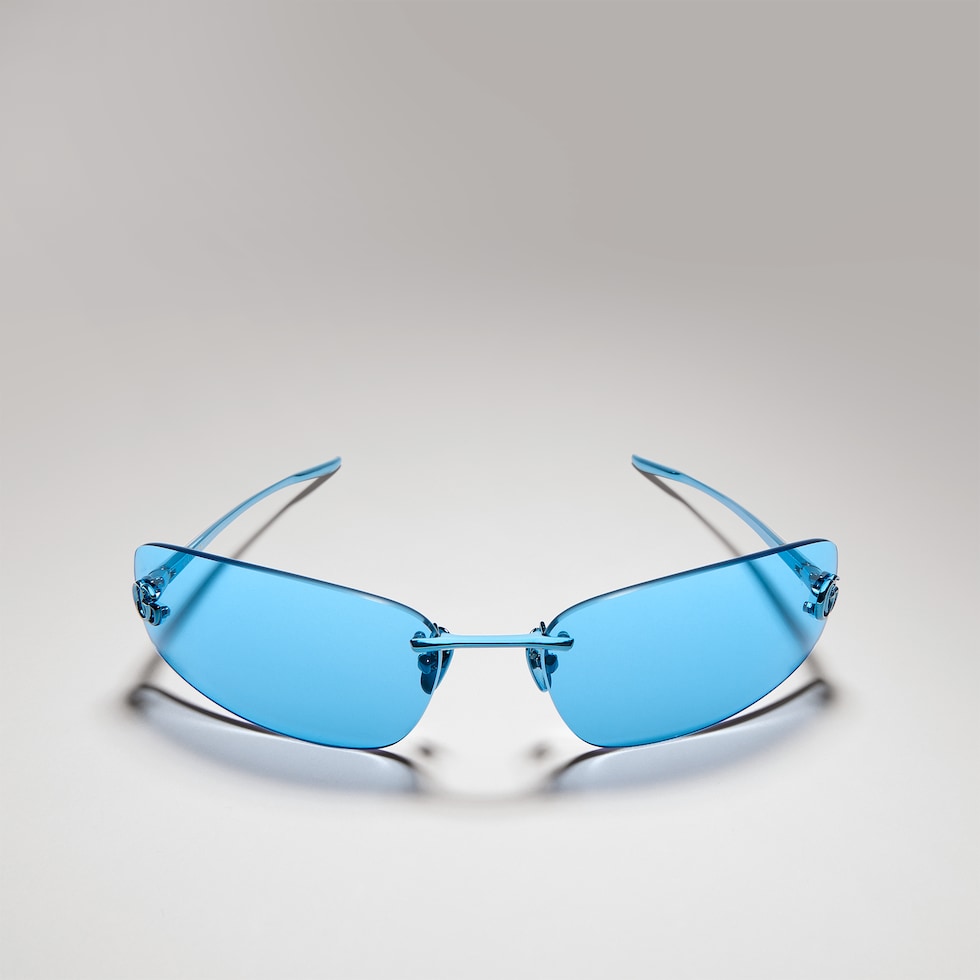 Gafas de sol con forma geométrica