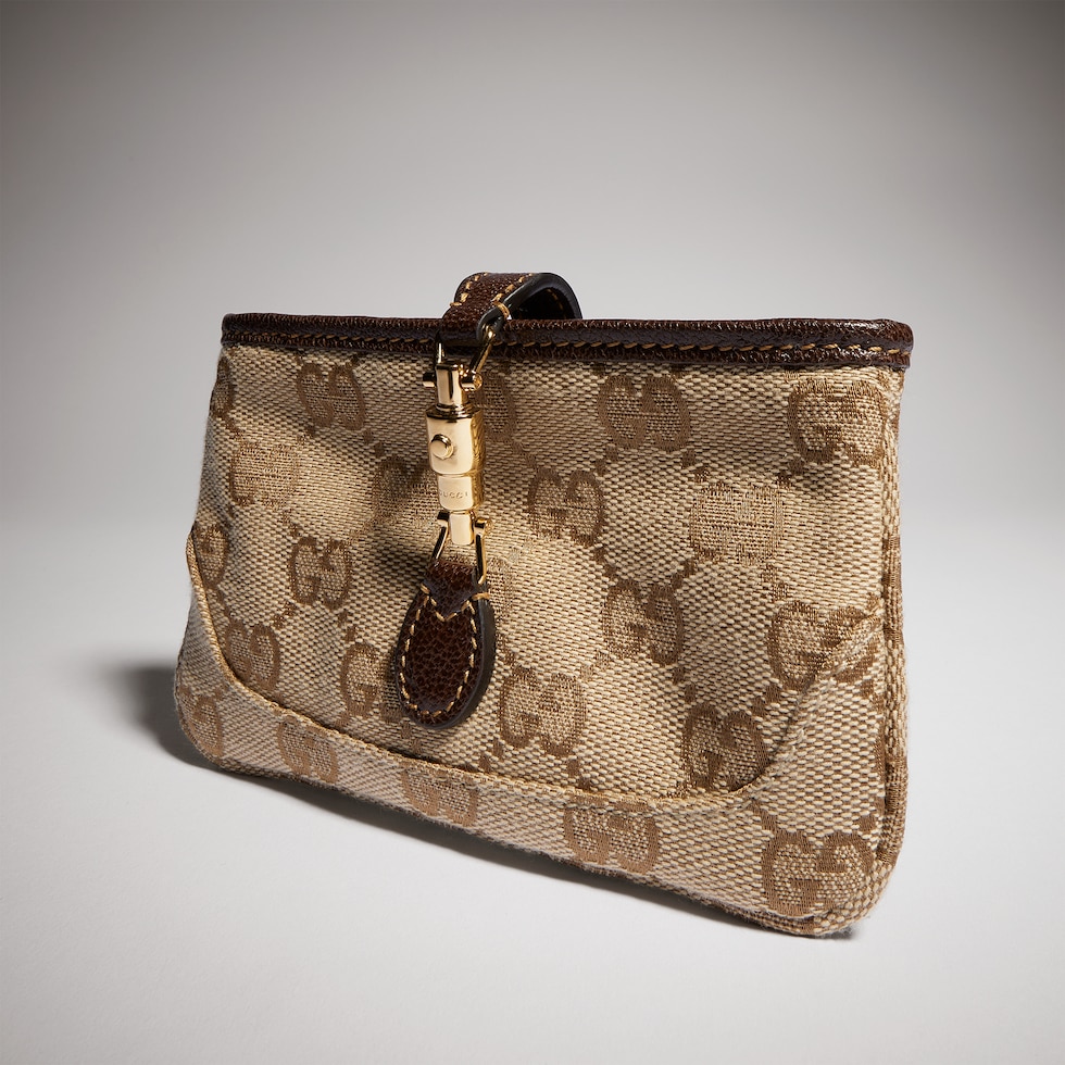 Portallaves con cremallera Gucci Jackie
