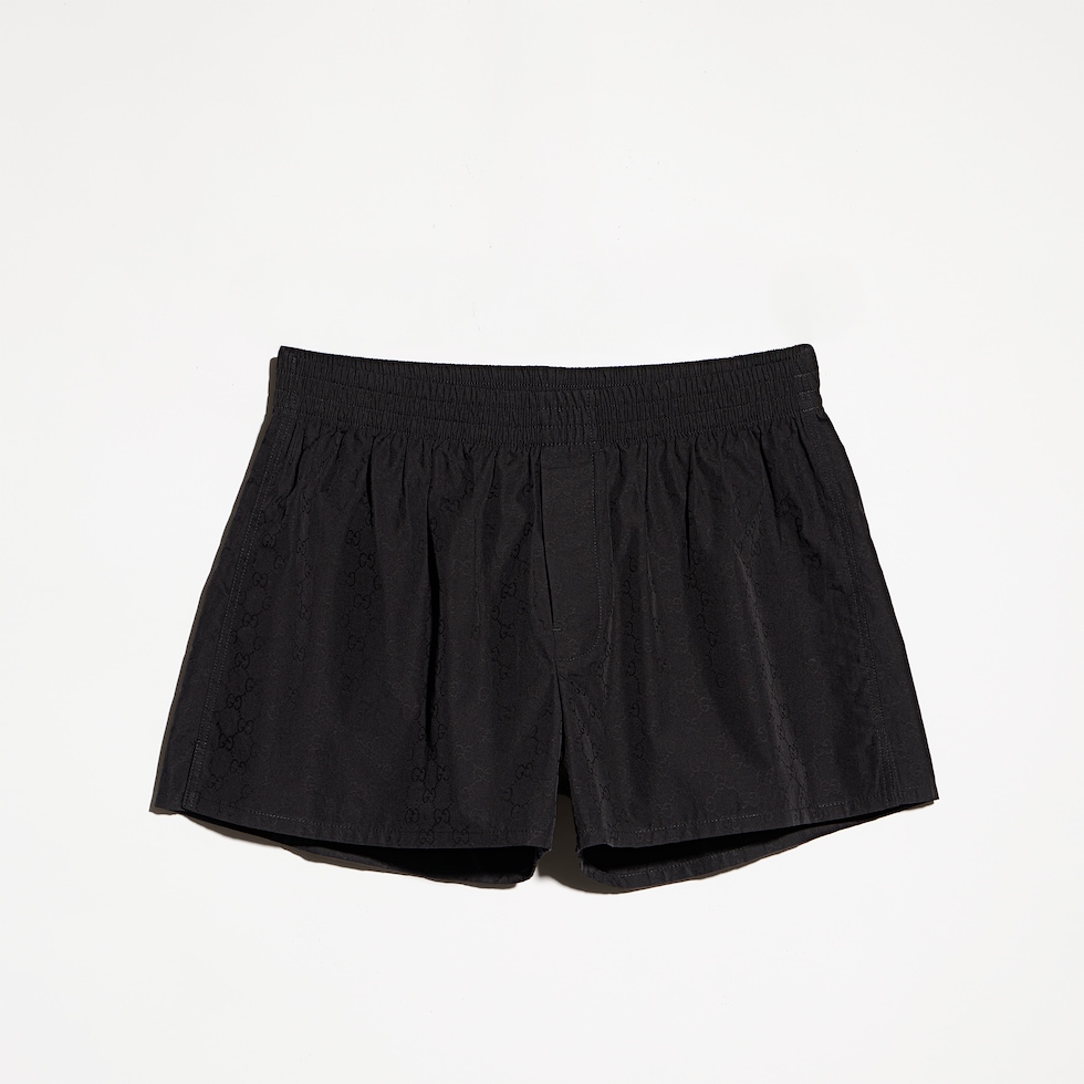 GG cotton poplin shorts