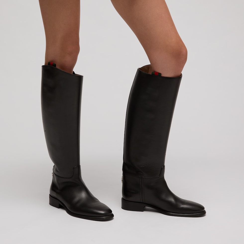 Bota con detalle de tribanda Web para mujer