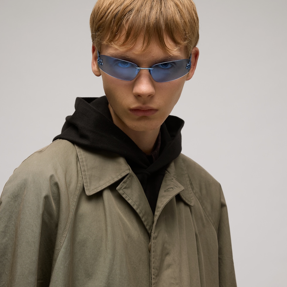 Gafas de sol con forma geométrica