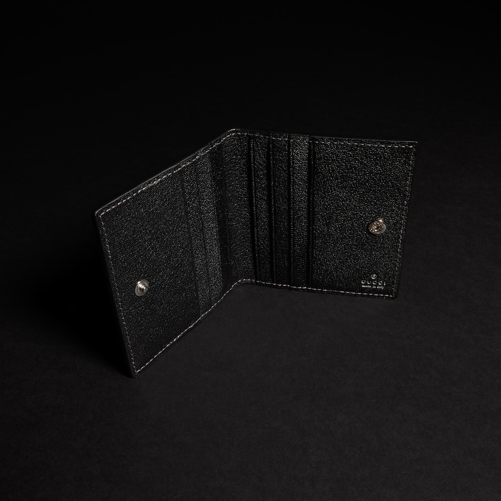Small bi-fold wallet with Web card slots