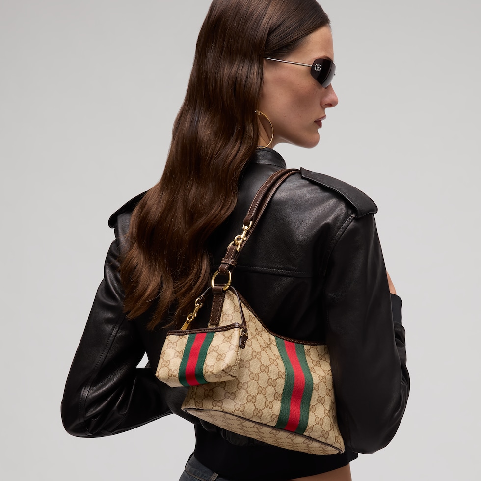 Medium shoulder bag with Web
