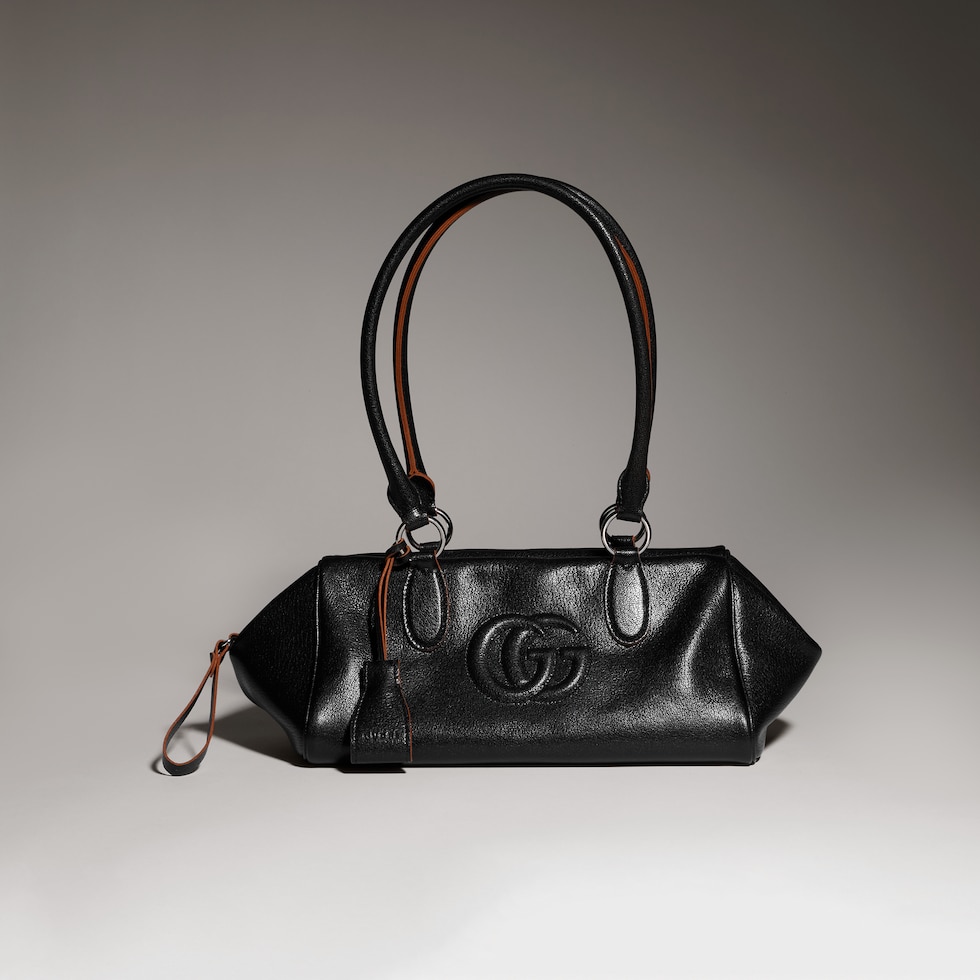 Borsa boston misura media con dettaglio Doppia G