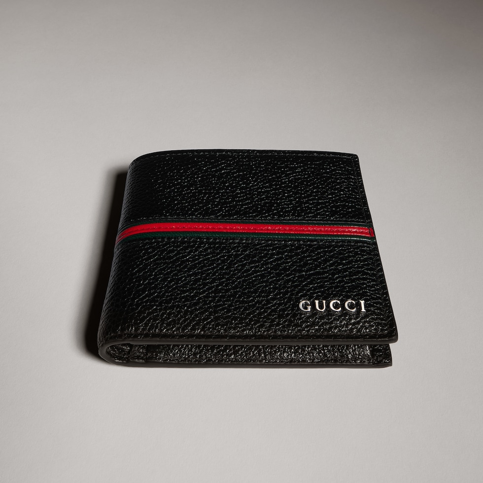 Bi-fold coin wallet with Web