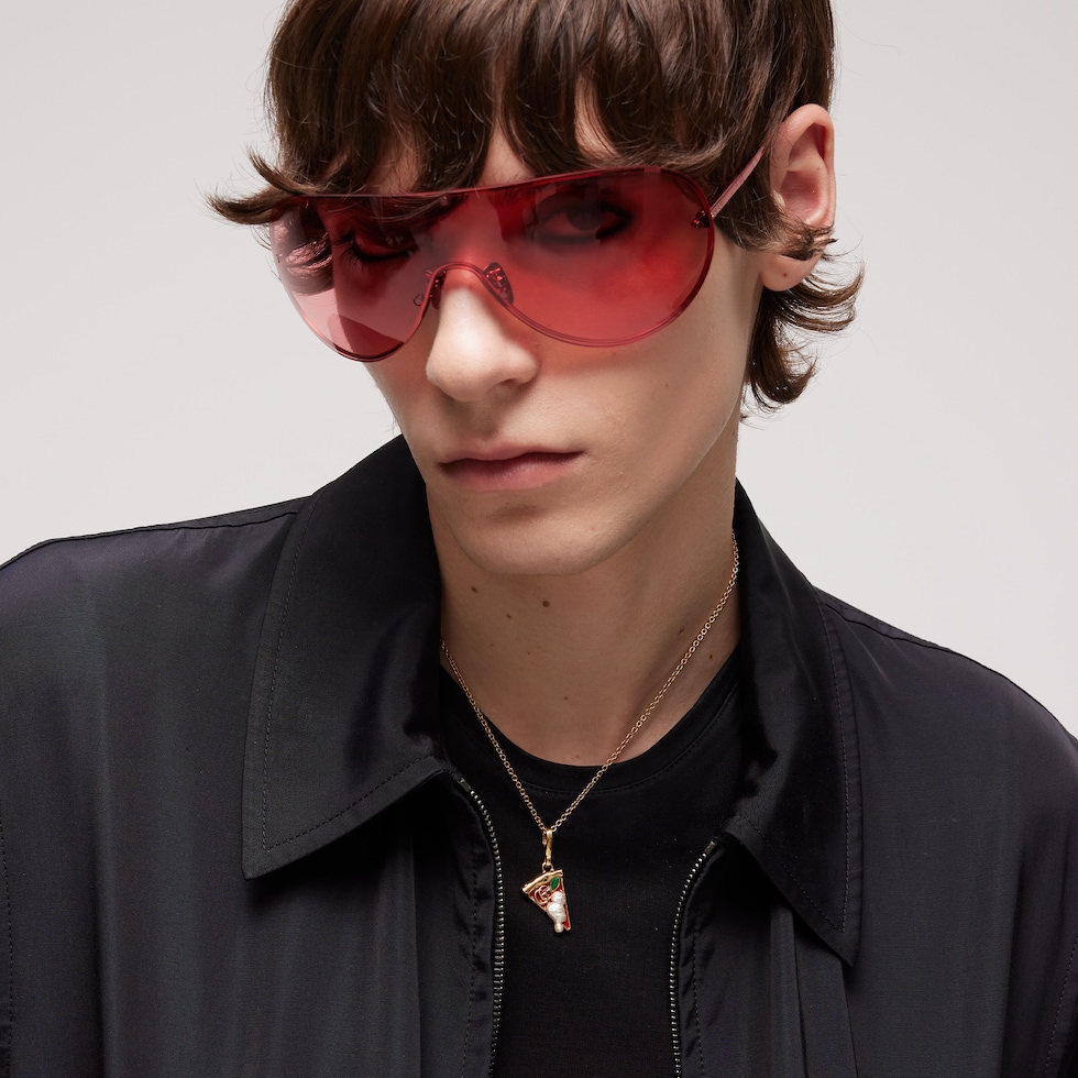 Pizza motif charm