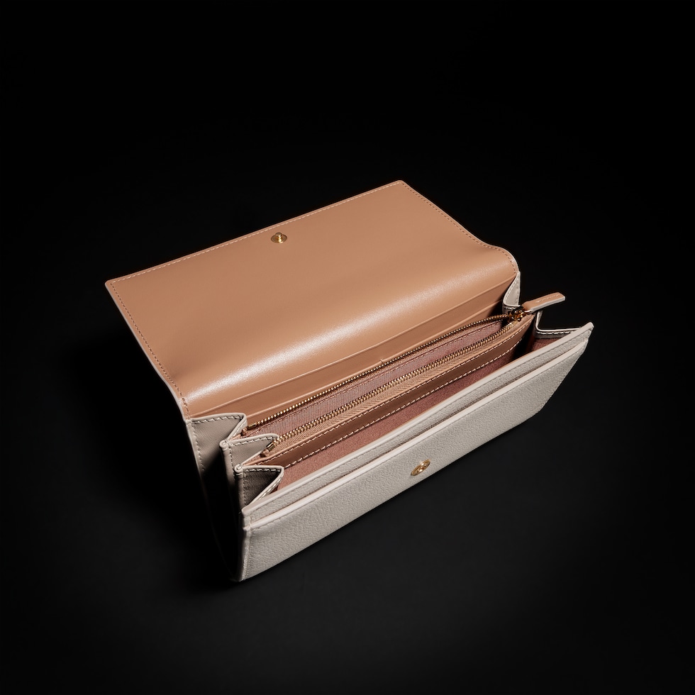 Bi-color GG Marmont continental wallet