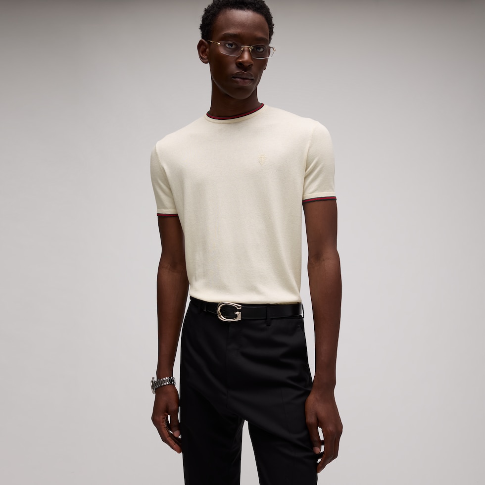 Silk cotton blend sweater