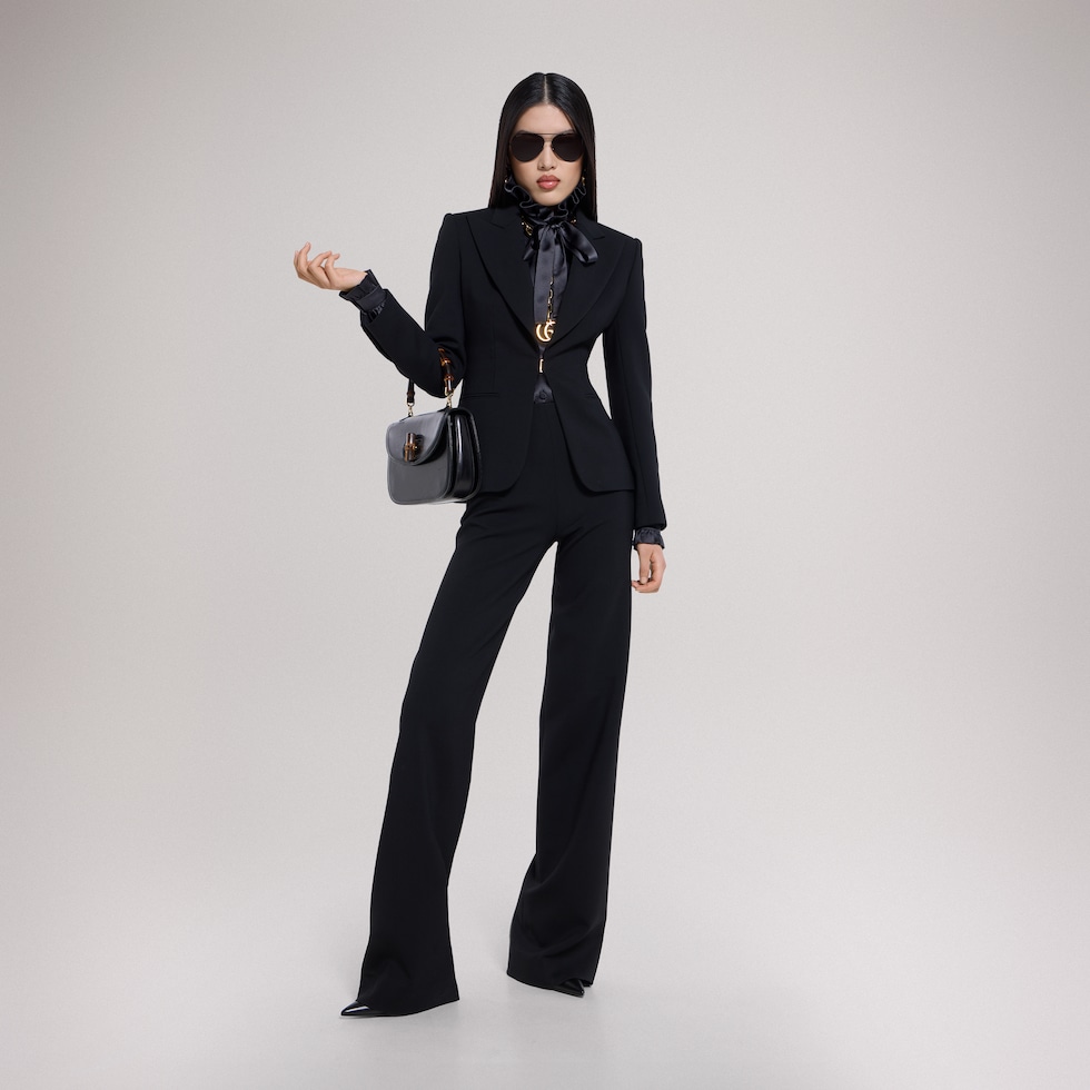 حقيبة Gucci Bamboo 1947 متوسطة الحجم