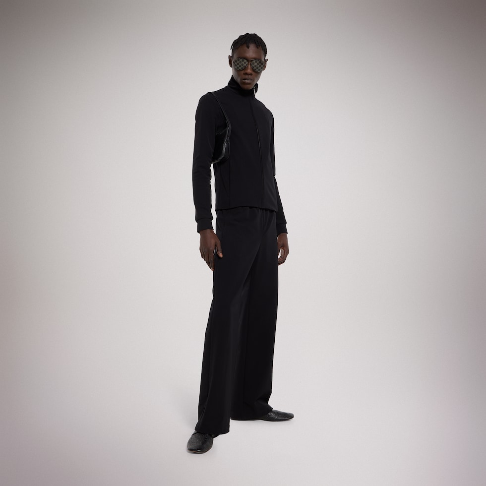 Pantalon de sport en nylon stretch