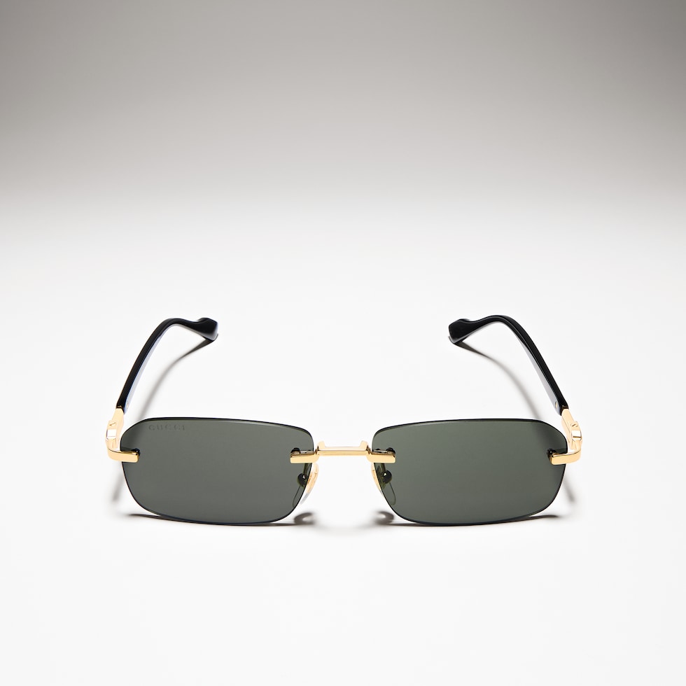 Lunettes de soleil rectangulaires
