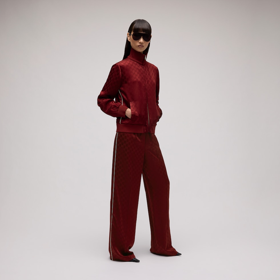 GG jacquard pants