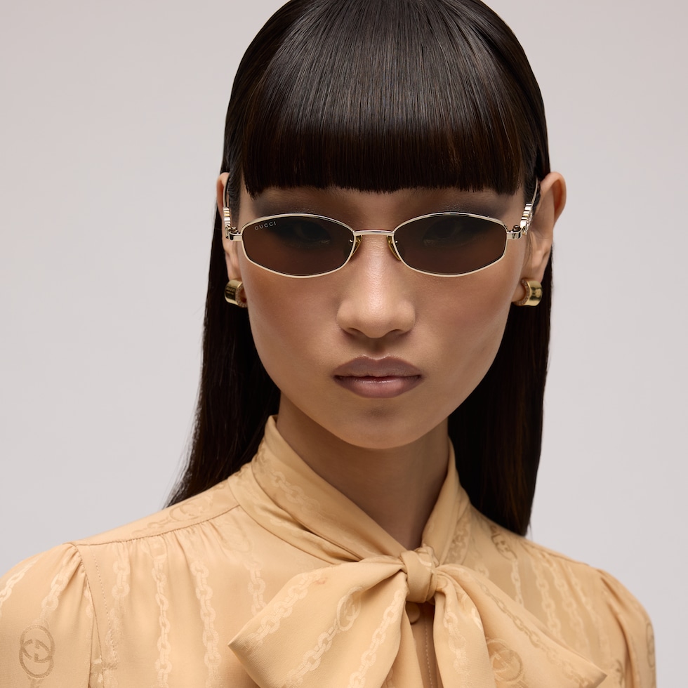 Lunettes de soleil ovales