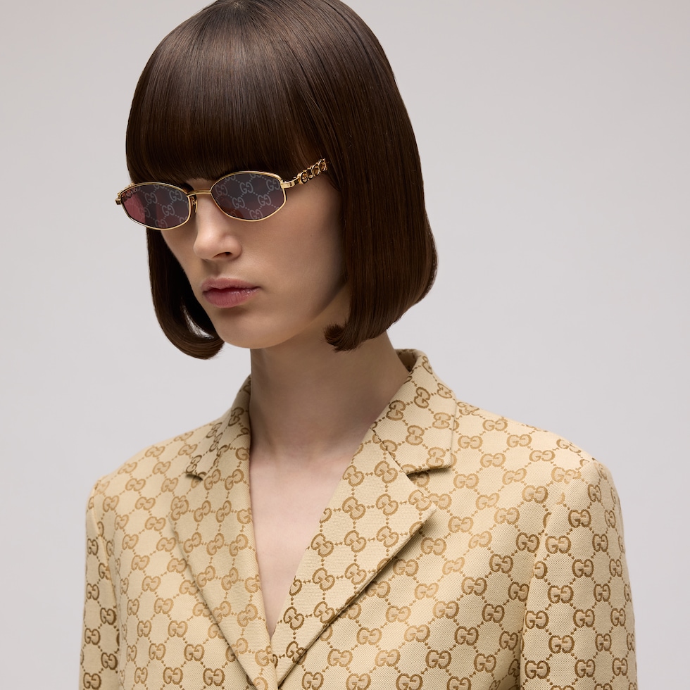 Lunettes de soleil ovales