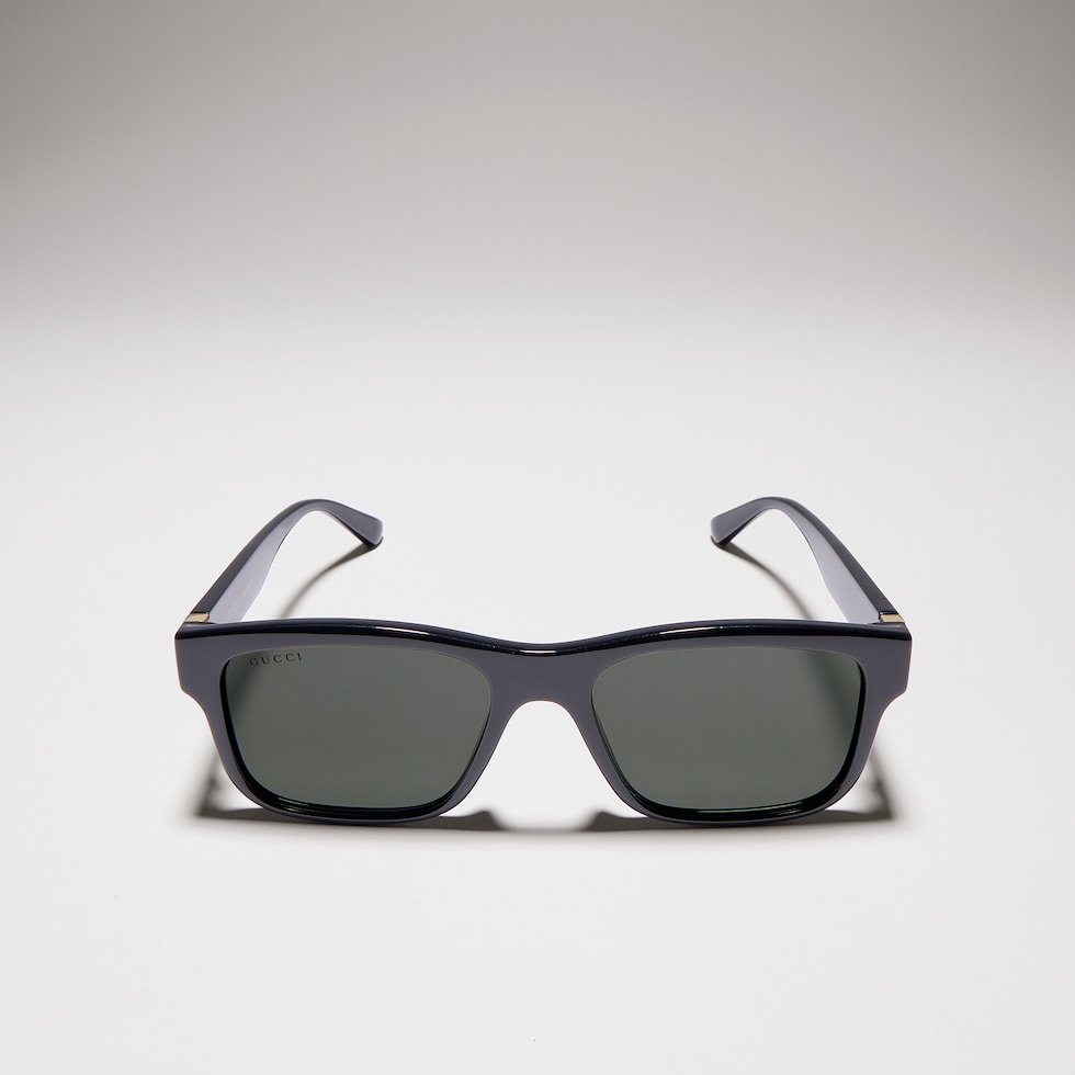 Rectangular frame sunglasses