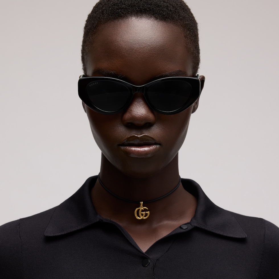 Lunettes de soleil à monture œil-de-chat
