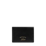 Gucci Swing leather train pass case