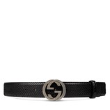 Python belt with interlocking G