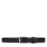 Reversible leather belt