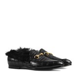 Gucci Gucci Jordaan crocodile loafer - view 2