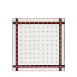 Bee pattern silk pocket square