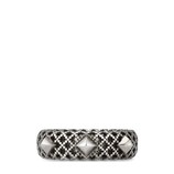 Ring in silver with studs