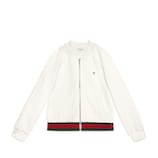 Children's technical jersey jacket