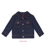 Gucci Baby denim jacket with tiger - view 2