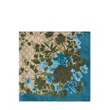 GG floral print silk scarf