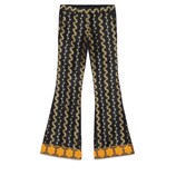 Fern jacquard flare pant