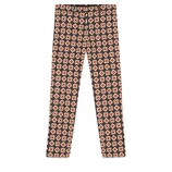 Geometric print cotton skinny pant