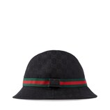 GG canvas bucket hat with Web