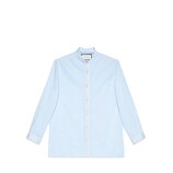 Detachable collar Cambridge shirt