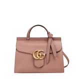 Bolso de mano GG Marmont de Piel