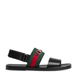 Gucci Leather Web sandal - view 2