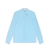 Camicia Cambridge in crêpe di seta