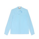 Chemise Cambridge en crêpe de soie