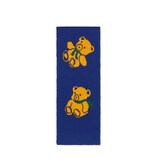 Wool scarf with teddy bears