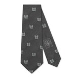Silk tie with butterflies