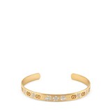 Icon bracelet in yellow gold
