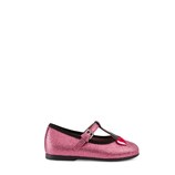 Toddler glitter heart ballet flat