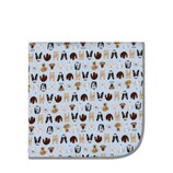 Gucci Dog print reversible baby blanket - view 2