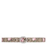 Children's GG flowers belt